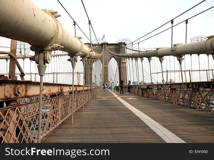 The Famous Brooklyn Bridge