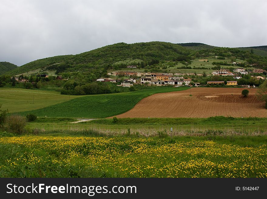 This is a small village in umbria, Italy. This is a small village in umbria, Italy