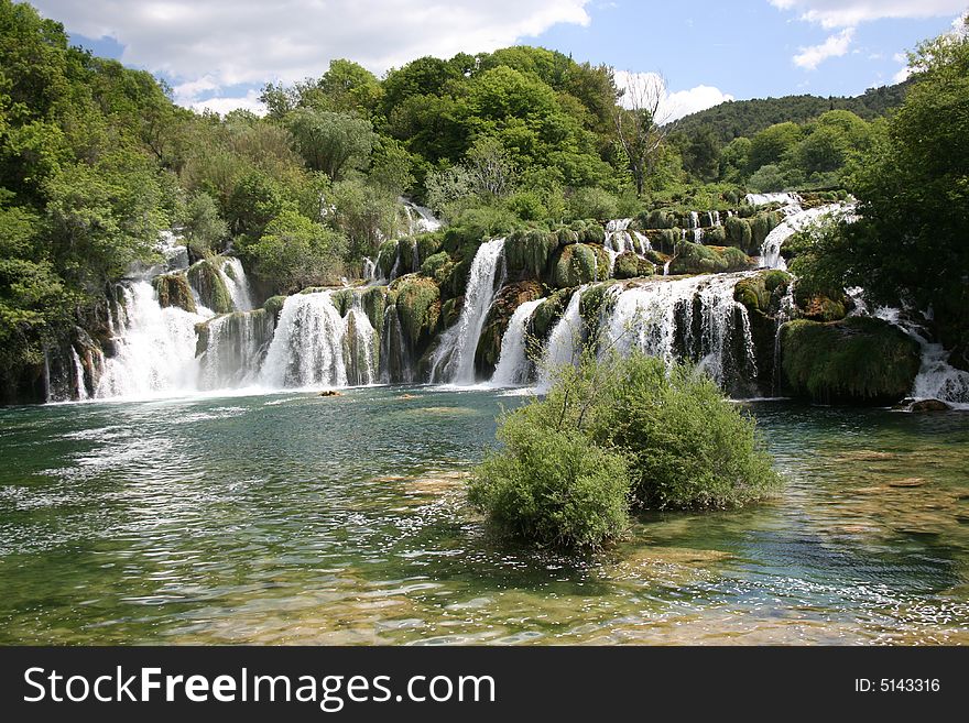 Krka waterfall