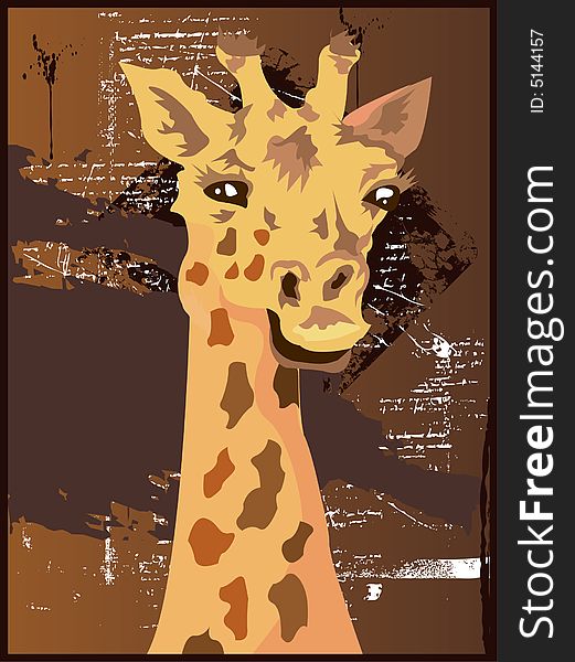 Giraffe Brown