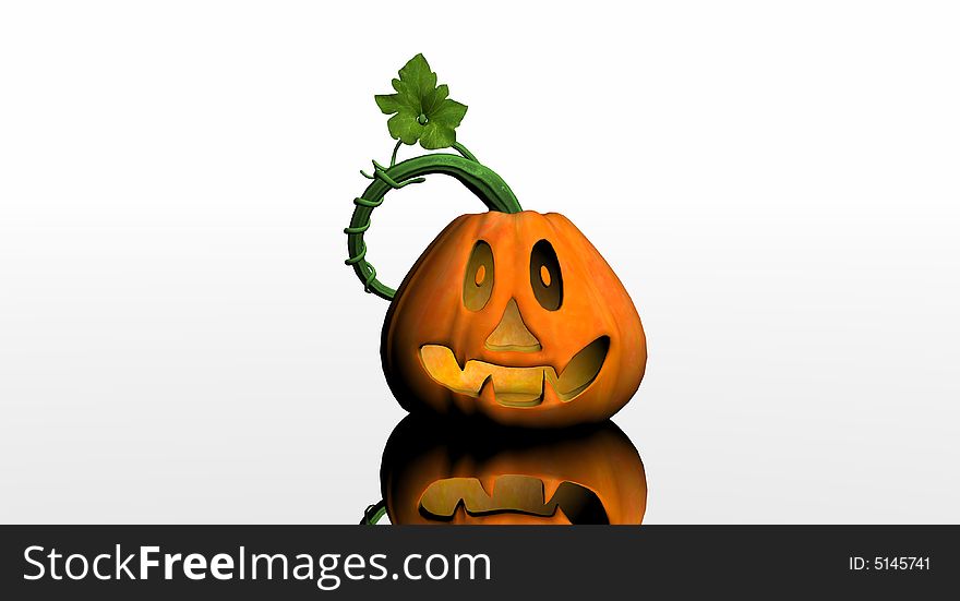 3d cg render of pumkin. 3d cg render of pumkin