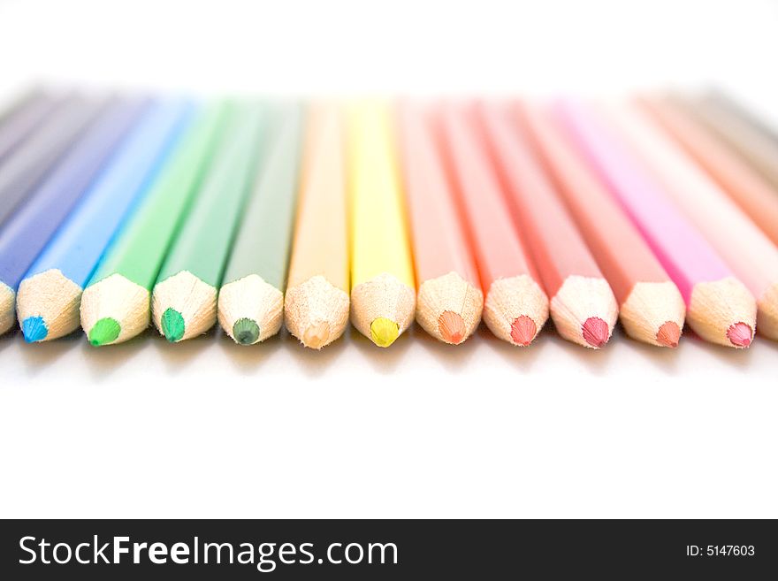 Different color pencils