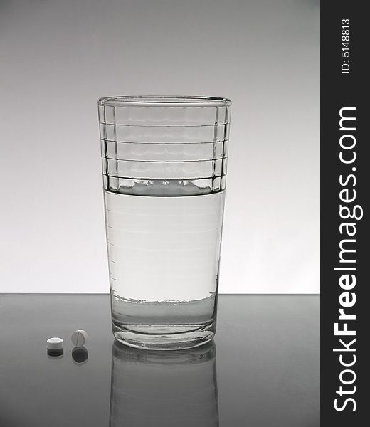 Glass of water