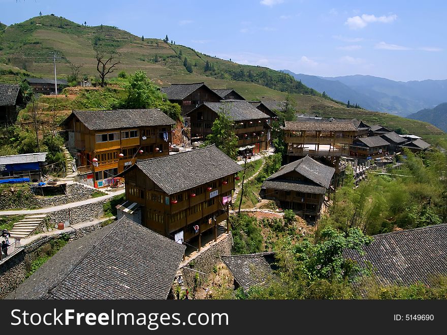 The Ancient Zhuang Village of LongJi