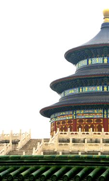 The Temple Of Heaven Royalty Free Stock Photo The Temple Of Heaven Royalty Free Stock Photo