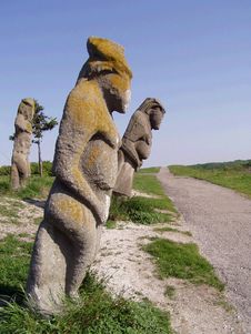 Stone Statues Stock Image Stone Statues Stock Image