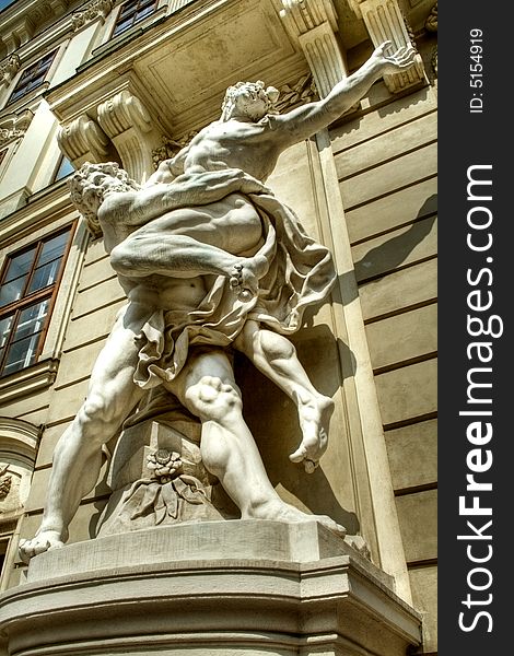 Statue At Imperial Palace, Vienna