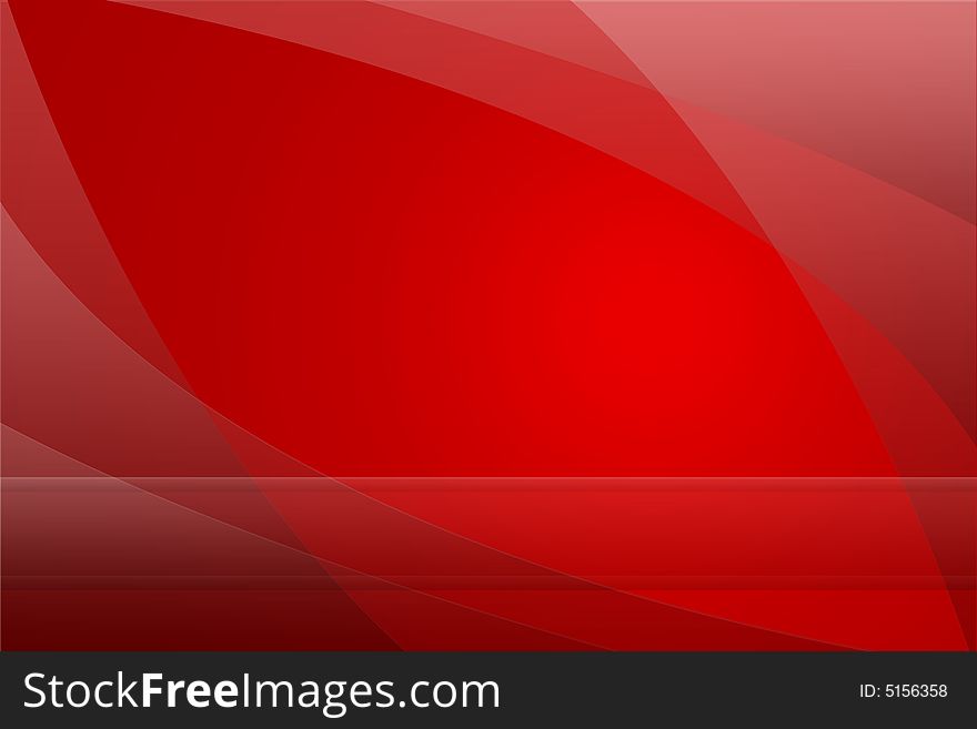 Illustration of a red background with copy space