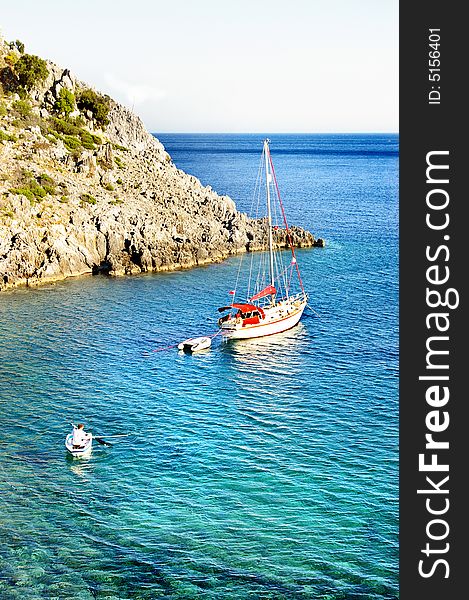 Turquoise Mediterranean Sea