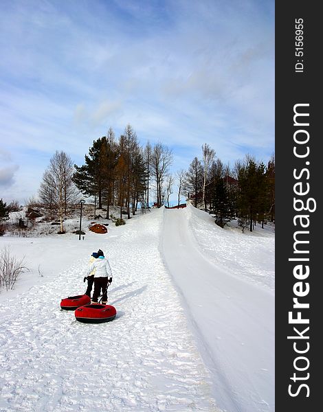 Winter at Bretton Woods, New Hampshire