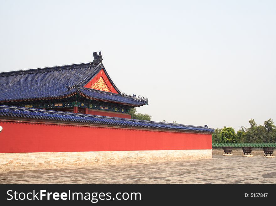 Building in beijing Forbidden City