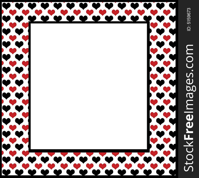 A black, white and red framed image ideal for background use, online, cards, scrap-booking etc..!. A black, white and red framed image ideal for background use, online, cards, scrap-booking etc..!