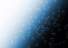 Bubbles Underwater Stock Photo