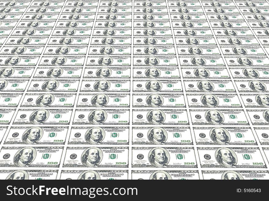 Money background 3d illustration very high quality