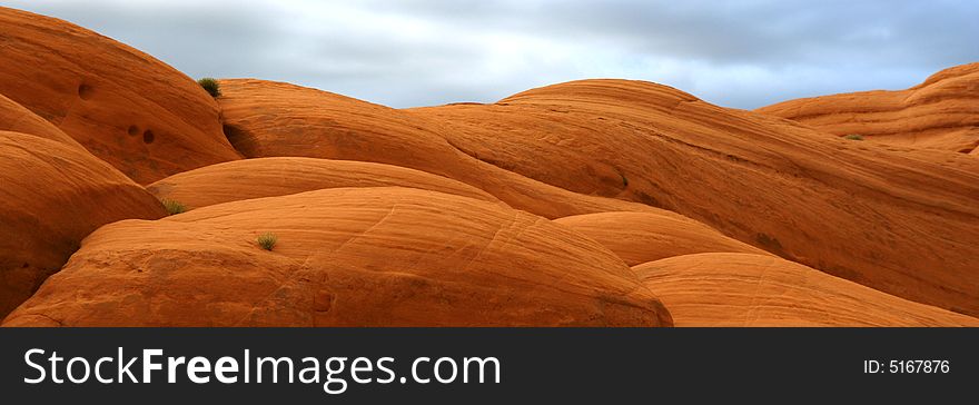 Sand stone formation photographed in Kodakchrome Basin State Park, Utah. Sand stone formation photographed in Kodakchrome Basin State Park, Utah