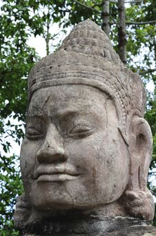 Cambodia; Angkor; Bayon Temple Royalty Free Stock Photo Cambodia; Angkor; Bayon Temple Royalty Free Stock Photo
