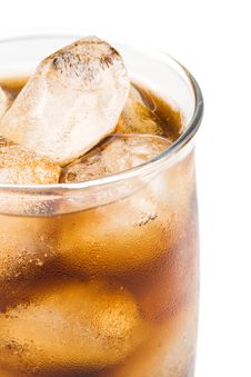 Cold Fizzy Cola With Ice Stock Images Cold Fizzy Cola With Ice Stock Images