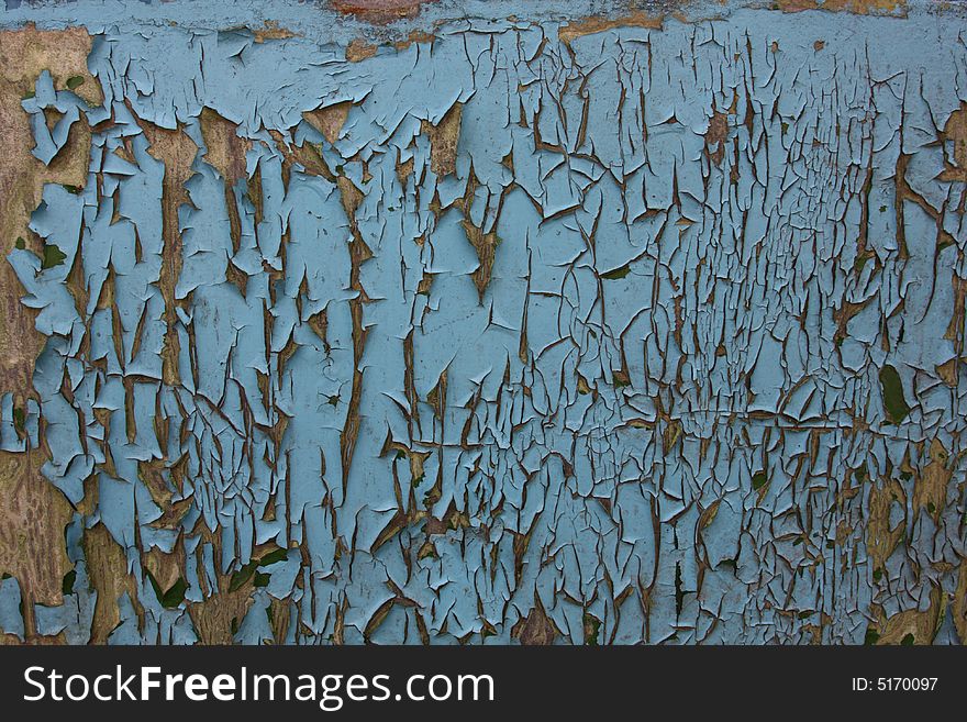 Cracked paint background texture