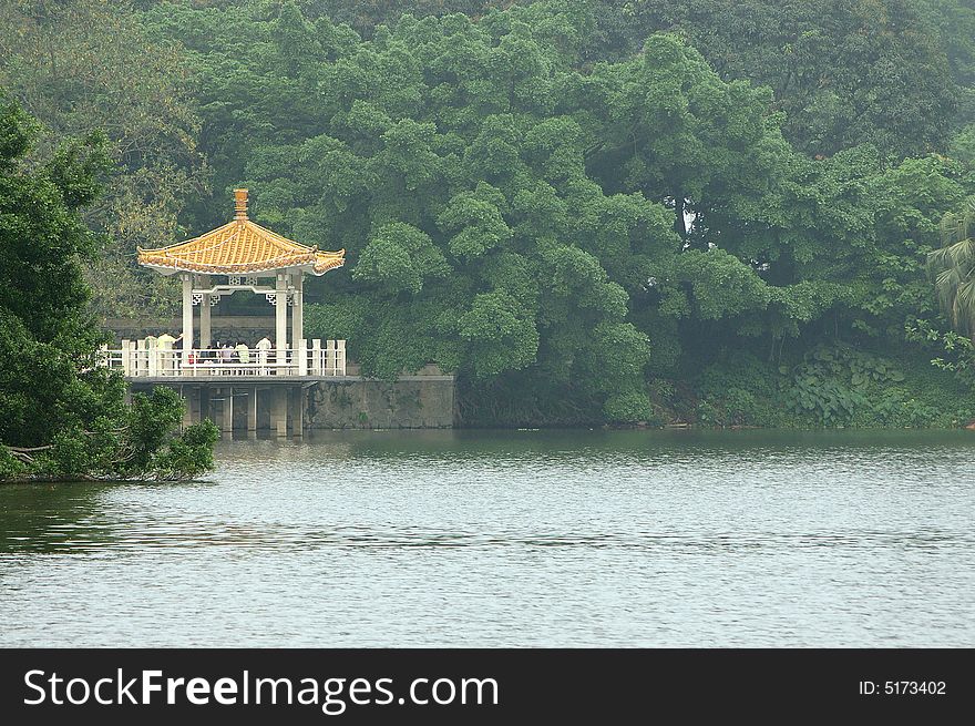 Pavilion On The Lake