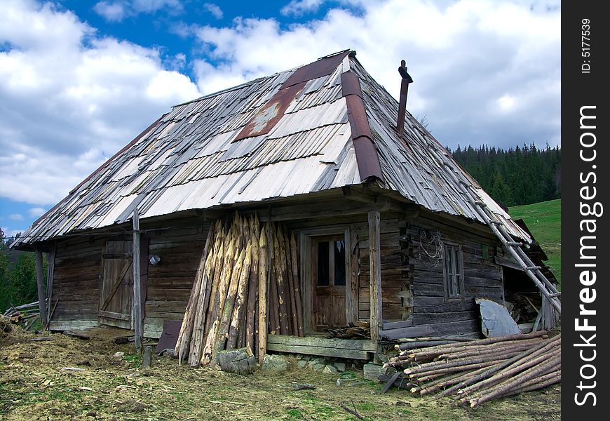 Shepherd hut in Maramures