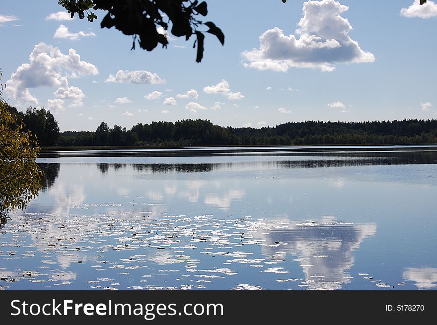 Lake And Clouds