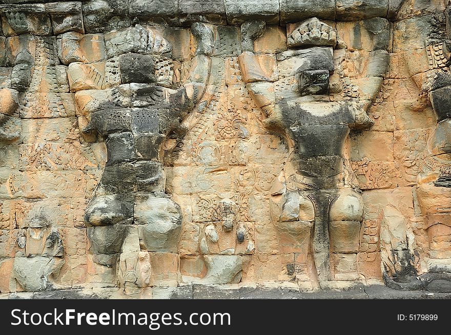 Cambodia; angkor; elephant terrace