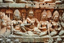 Cambodia; Angkor; Leper King Terrace Stock Image Cambodia; Angkor; Leper King Terrace Stock Image