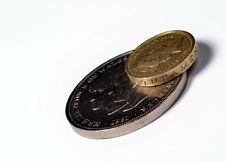 One Pound Sterling Royalty Free Stock Photo