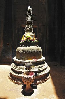 Cambodia Angkor Preah Khan Temple Royalty Free Stock Photography