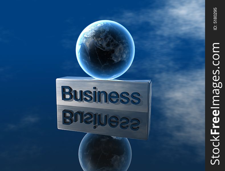 3d Presentation Business, Logo and Symbol