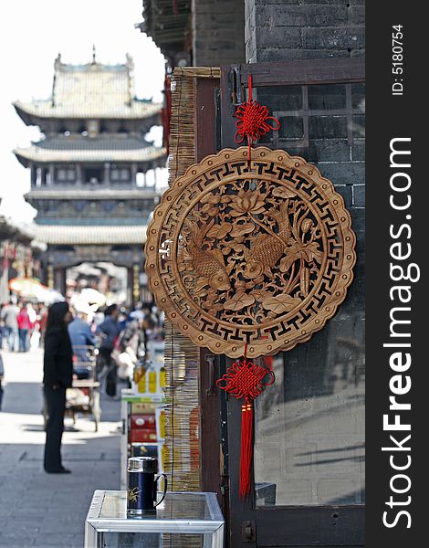 Here is famous ancient city Pingyao of China, it kept the style and features of the ancient city several hundred years ago intact, it has been selected the cultural heritage of the world. Here is street view of ancient city.