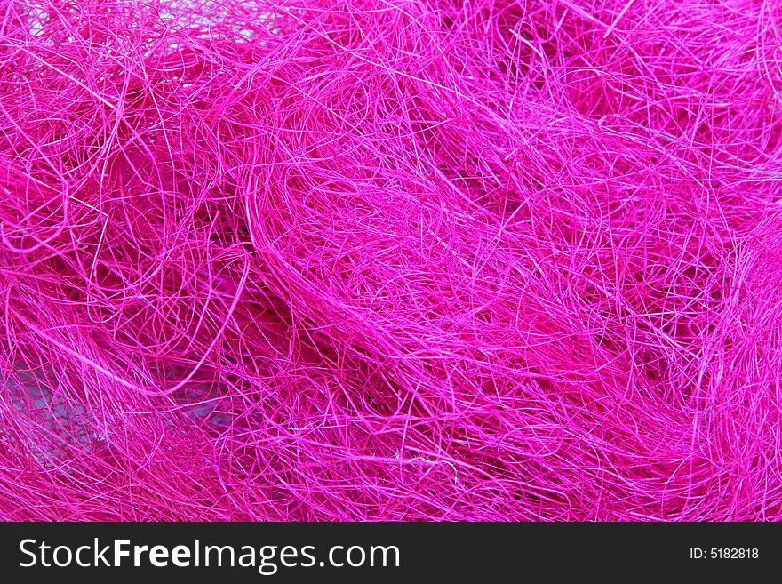 Abstract background made from bunch of pink fiber. Abstract background made from bunch of pink fiber