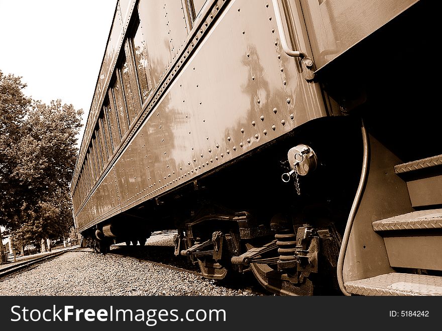 Vintage Passenger Rail Car
