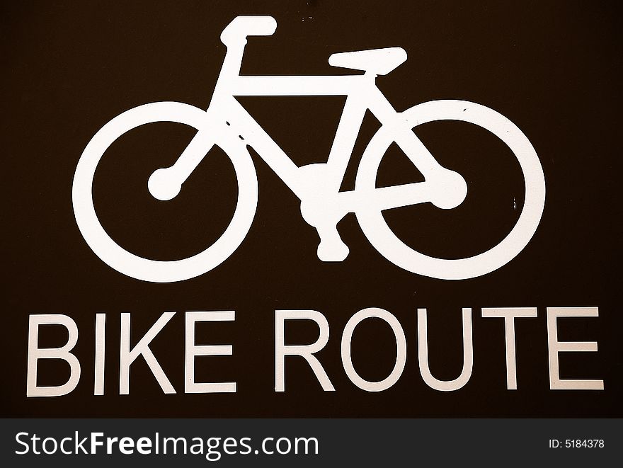 Bike Route Signage