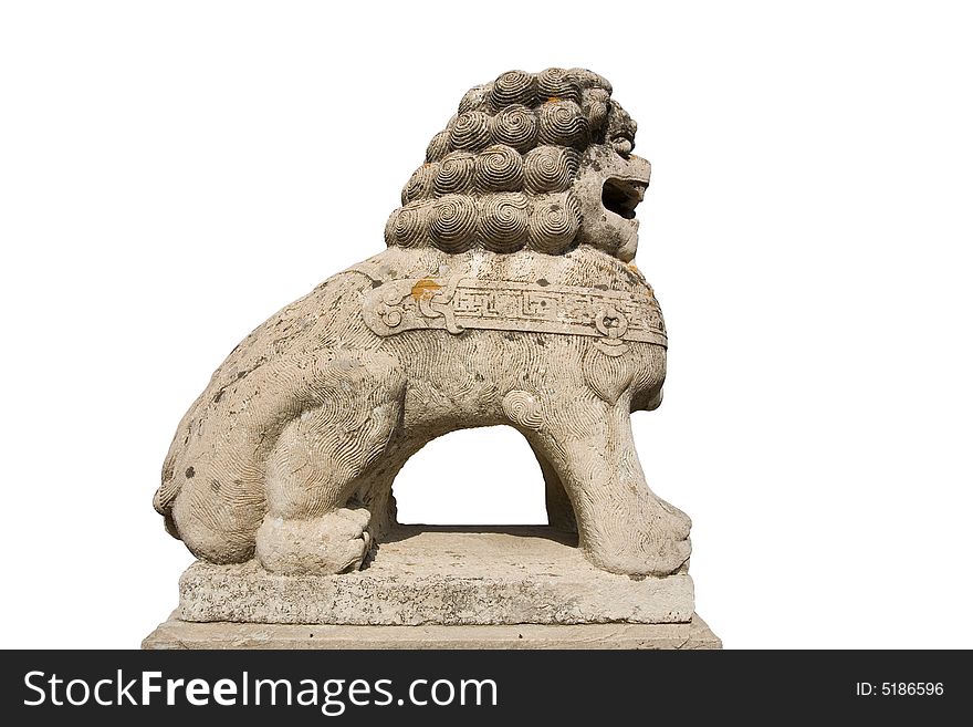 Lion Stone Sculpture 1