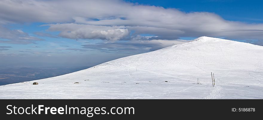 Mountain Slopes Panorama