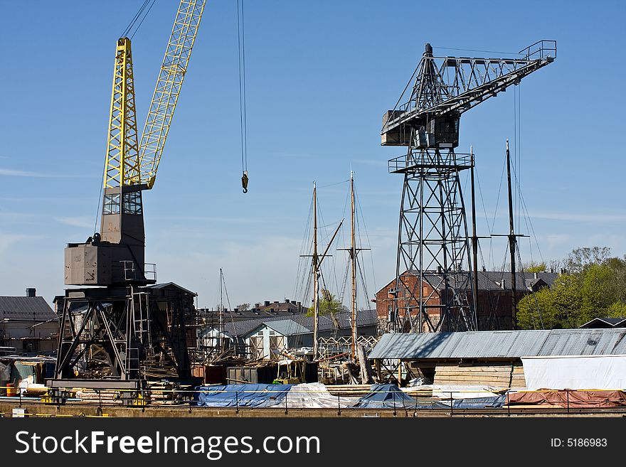 The dry dock of Suomenlinna (Finland) is the oldest dry dock in Europe