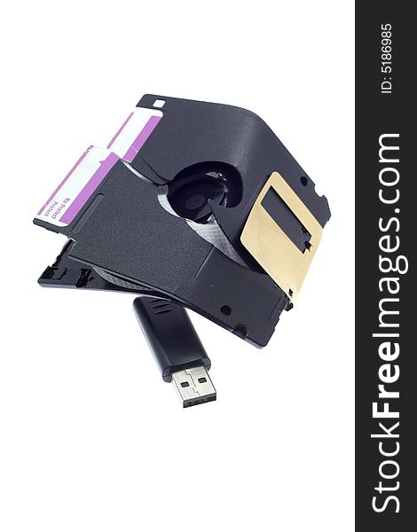 Broken diskette