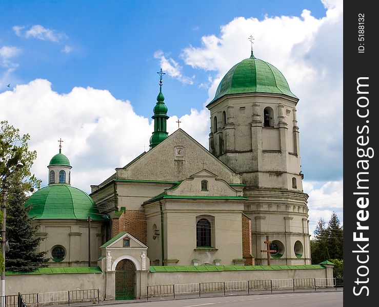 Age-old church on Ukraine