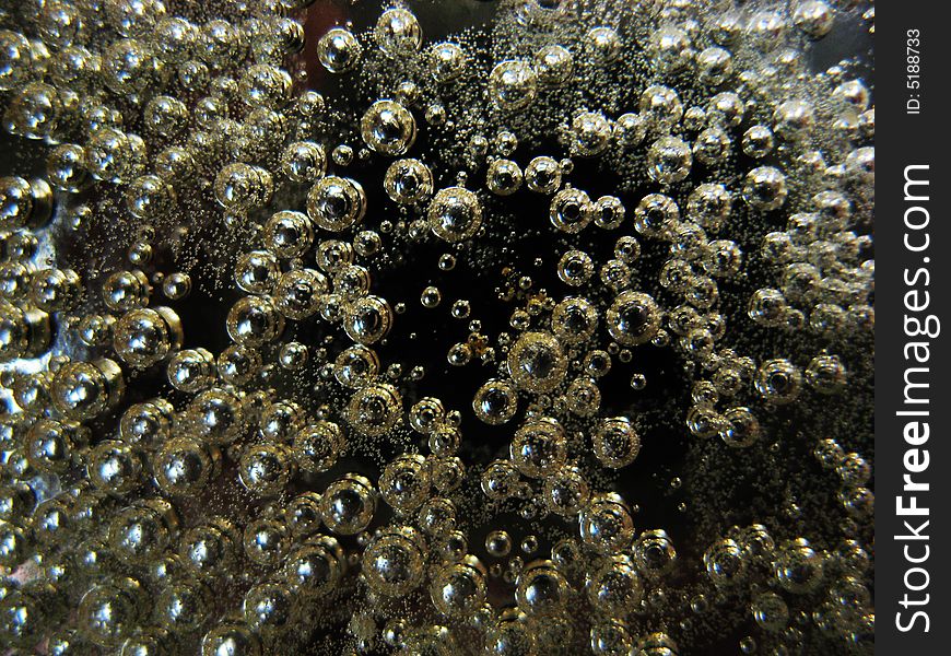 Abstract natural background with bubbles. Abstract natural background with bubbles