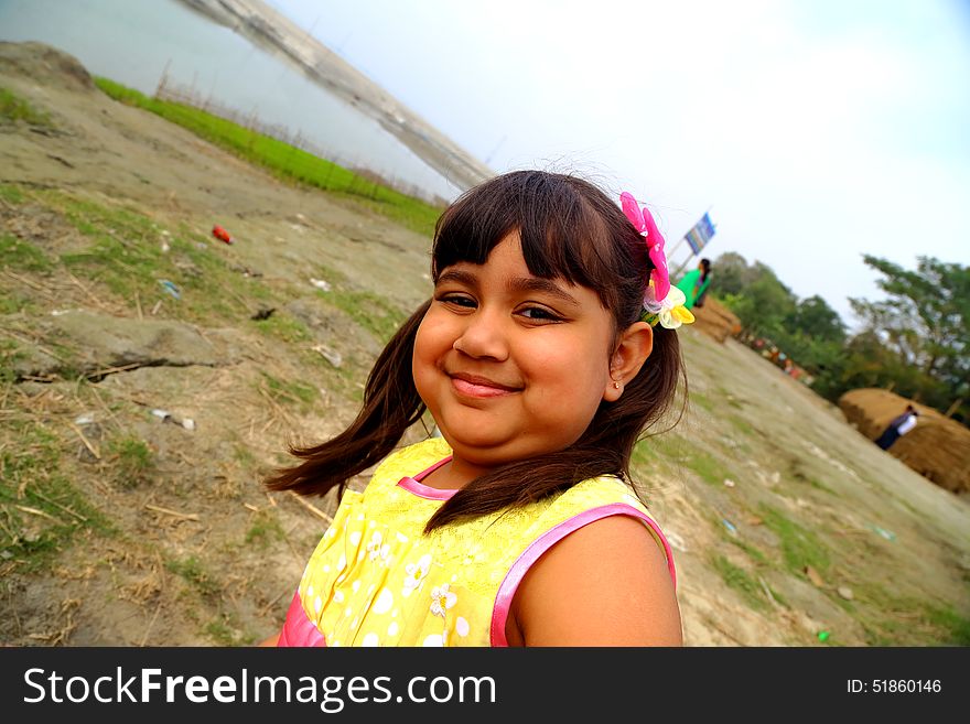 Little Girl Smiling