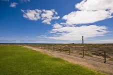 Lighthouse On The Beach At Morro Jable. Stock Image Lighthouse On The Beach At Morro Jable. Stock Image