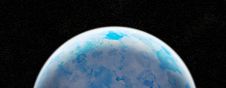 Blue Ice Planet Stock Image Blue Ice Planet Stock Image