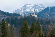 Castle Neuschwanstein Stock Images Castle Neuschwanstein Stock Images