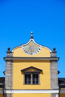 Sundial Roof Ornament Stock Image Sundial Roof Ornament Stock Image