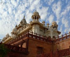 Indian Raj Memorial Jaswant Thada Stock Image Indian Raj Memorial Jaswant Thada Stock Image