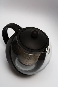 Modern Glass Teapot Stock Photos Modern Glass Teapot Stock Photos
