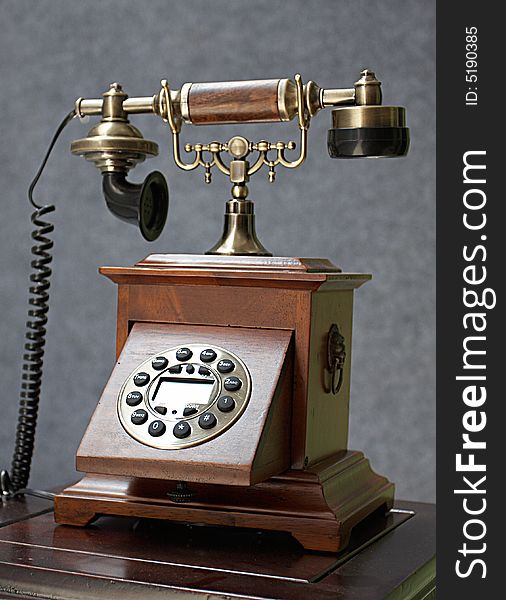 This is an old telephone, very delicate. This is an old telephone, very delicate.