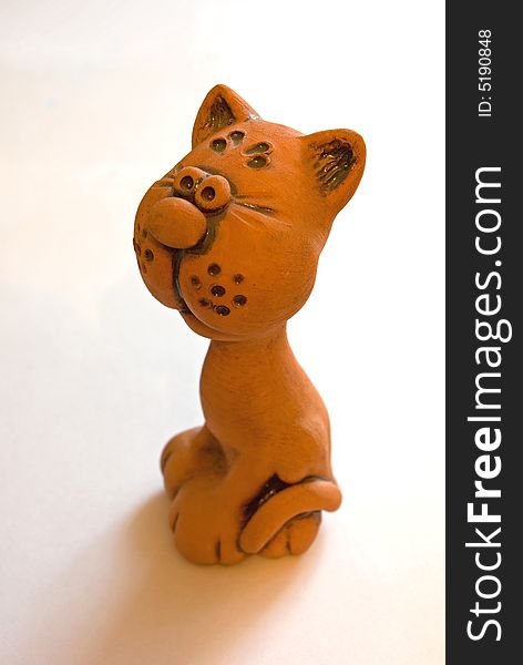 Funny Ceramic Cat