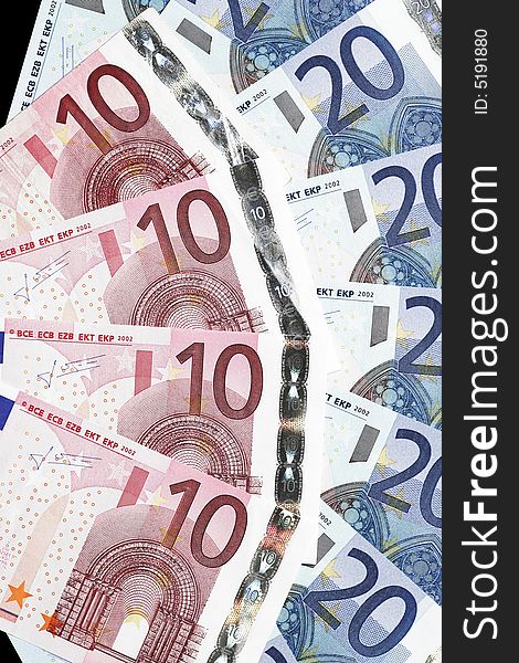 Money - Twenty And Ten Euro Notes